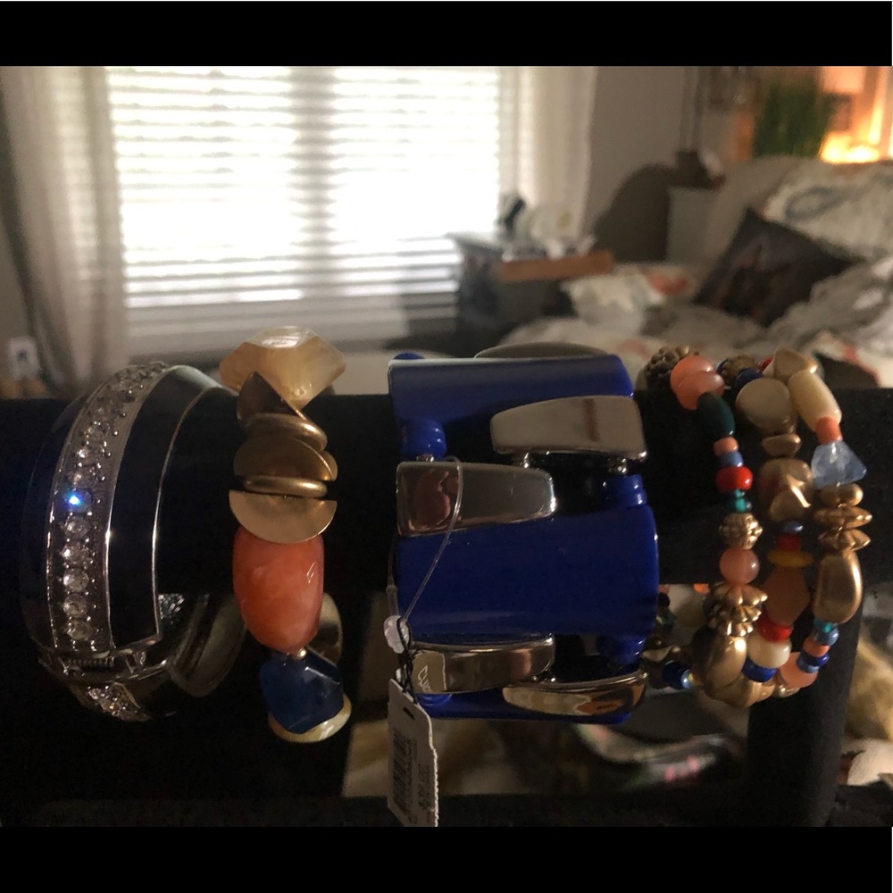 Chico’s lot of 4 bracelets, nwot